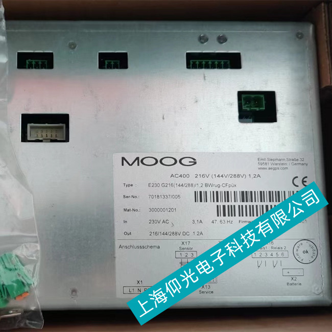 ��(gu��)�¸�MOOG�Դ�S��AC400 E230G216���й���
